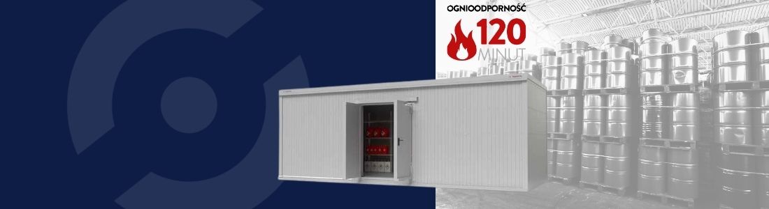Magazyny chemiczne ognioodporne REI 120