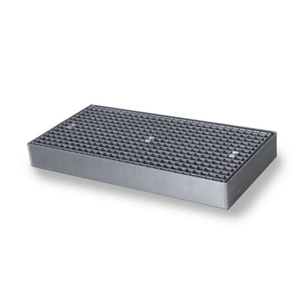 Platforma robocza stalowa Topserw 40 l, S*D*W 500*1000*123 mm, wanna wychwytowa, LOW