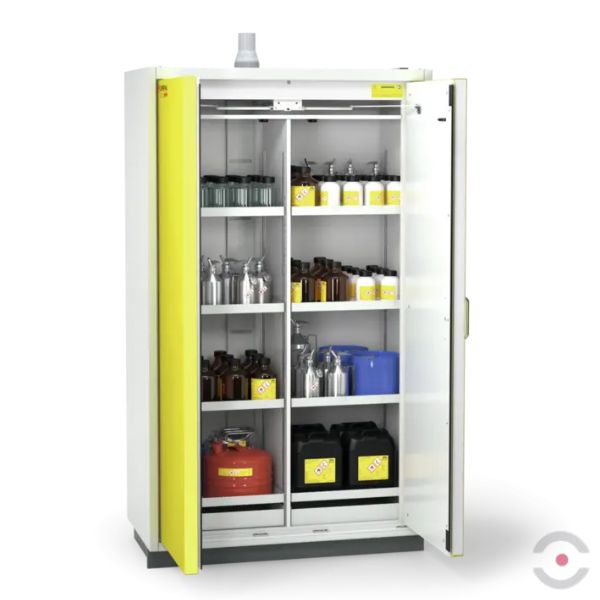 Szafa ognioodporna Topserw SAFE-90 XL, 8 półek, drzwi CLA/O żółte, CLASSIC, 90 min