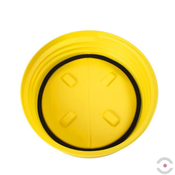 Pojemnik zabezpieczający OverPack, polietylenowy, 361 l, żółty