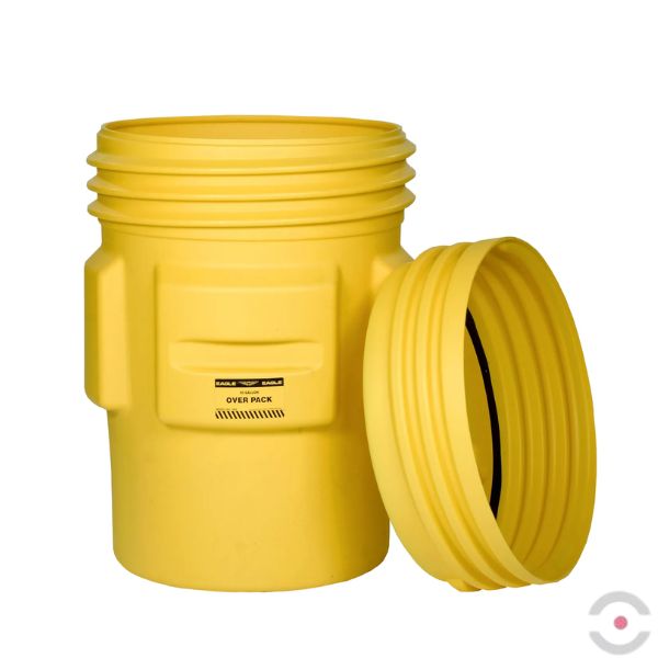 Pojemnik zabezpieczający OverPack, polietylenowy, 361 l, żółty