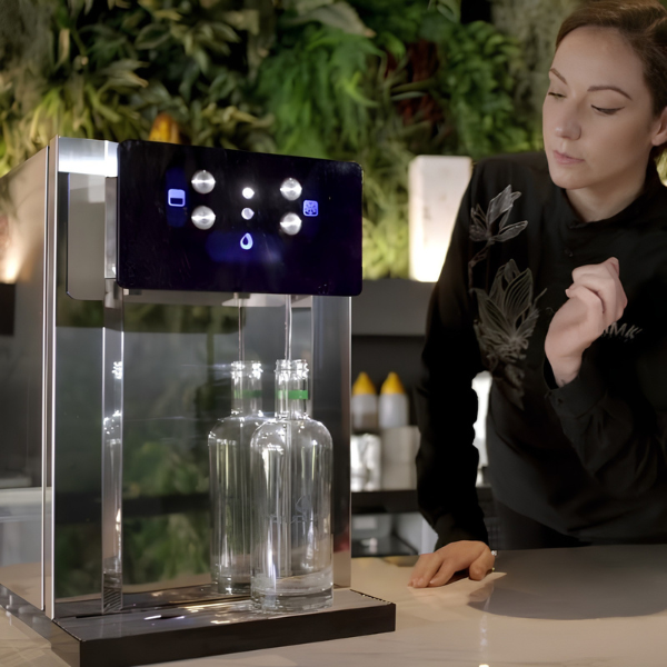 Dystrybutor wody pitnej Zdrojownia BLUBAR IT 80, stołowy, woda chłodzona