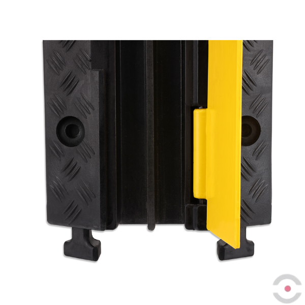 Osłona kabli i przewodów, zamknięta, D*S*W 1200*210*65 mm, czarny