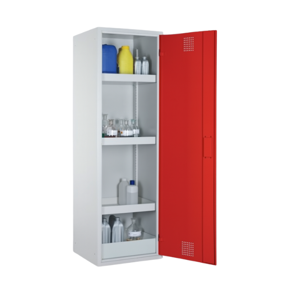 Półka stalowa (taca) do szafy zabezpieczającej (trujące) SLIM S, CHS 600, W*S 1935*600 mm