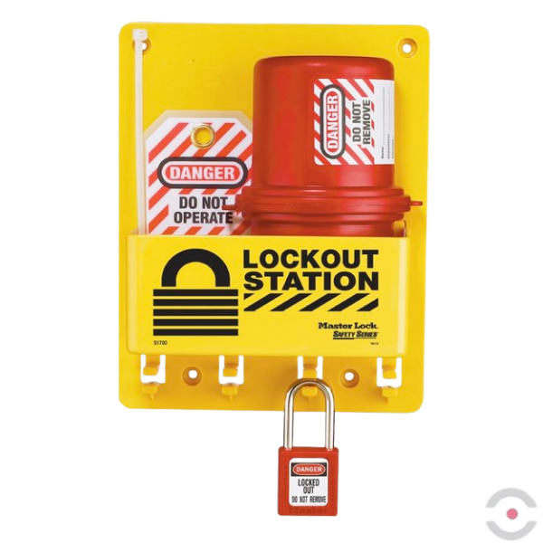 Tablica ścienna na blokady, kłódki, zawieszki S*D*G 196*247*85 mm