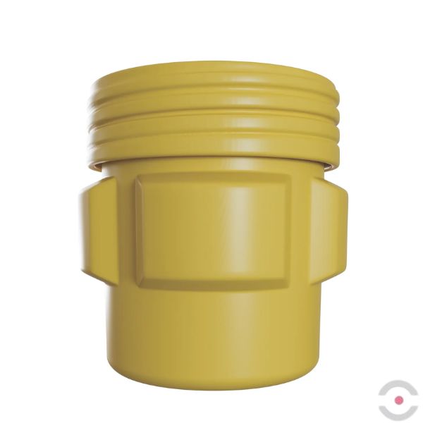 Pojemnik zabezpieczający OverPack, polietylenowy, 361 l, żółty