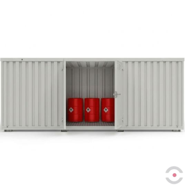 Magazyn chemiczny izolowany Topserw, SLT 6*3, S*G*W 6075*2875*2385 mm, jednomodułowy