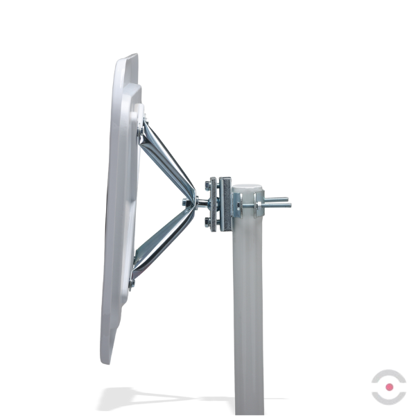 Lustro drogowe Dancop, London, akryl, 40*60 cm, biało-czerwone