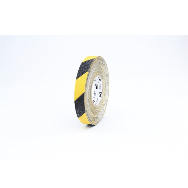 Taśma antypoślizgowa Easy Clean R10, rolka, żółty/czarny , S*D 25 mm*18,3 m