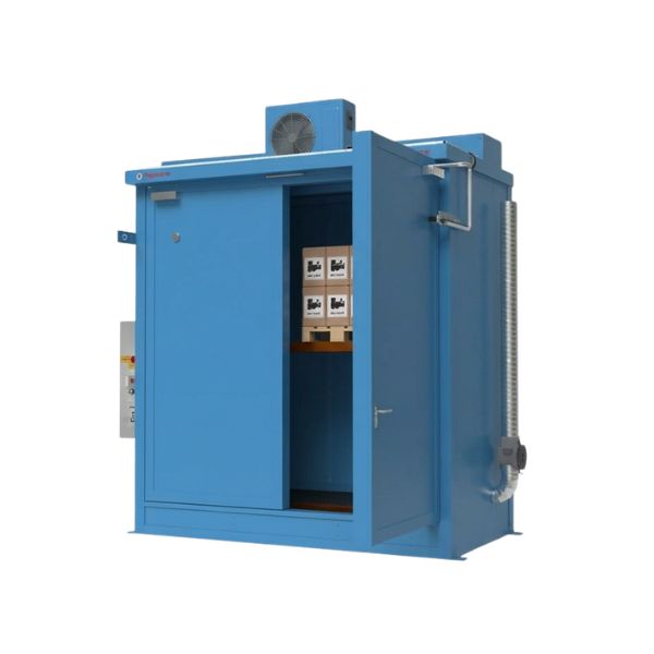 Magazyn ognioodporny Topserw BATTERY, REI120, 2 poziomy/1 segment, S*G*W 3400*1800*3500, 1*1000 l, 1*drzwi dwuskrzydłowe