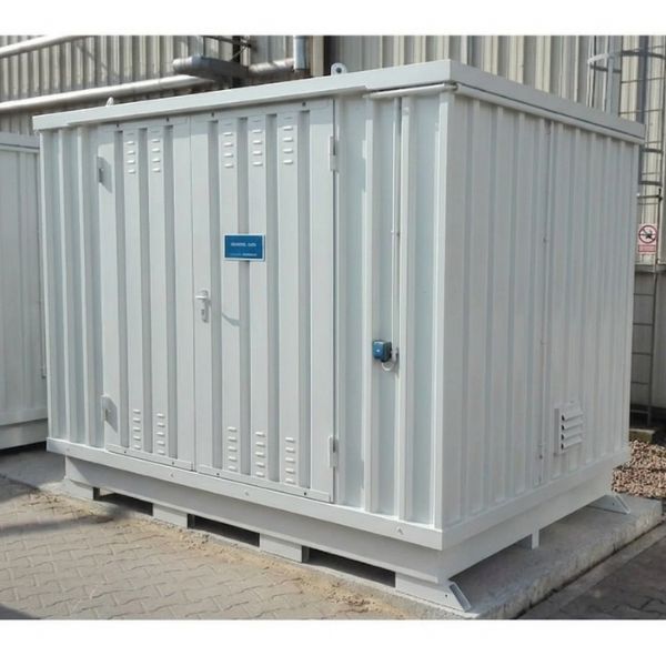 Magazyn chemiczny izolowany Topserw, SLT 3*2, S*G*W 3075*2075*2385 mm, jednomodułowy