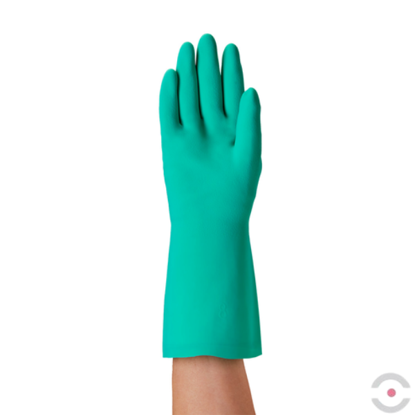 Rękawice przeciwchemiczne Sol-Vex 37-675, Ansell, rozmiar 10, kolor zielony