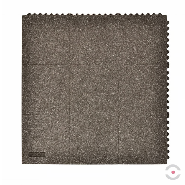 Mata ergonomiczna Notrax, 856SFR Cushion Ease Solid Nitrile GSII FR, modułowa, guma nitrylowa, 91 cm x 91 cm, obszar suchy, czarny
