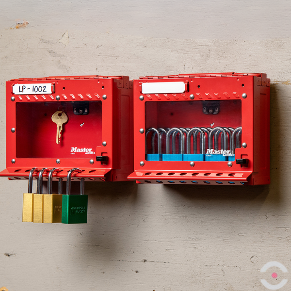 Skrzynka zabezpieczająca klucze, kłódki bezpieczeństwa, ścienna