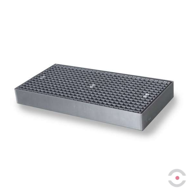 Platforma robocza stalowa Topserw 40 l, S*D*W 500*1000*123 mm, wanna wychwytowa, LOW