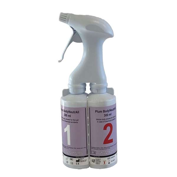 Spray z pompką Plum BodyNeutrAll do dekontaminacji, 600 ml
