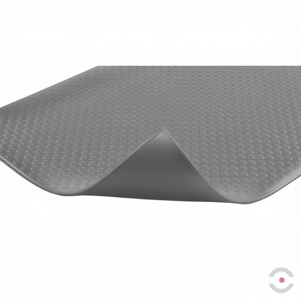 Mata ergonomiczna Notrax, 417 Bubble Sof-Tred, winyl, bąbelkowa, 91 cm x 18,3 m, obszar suchy, szary