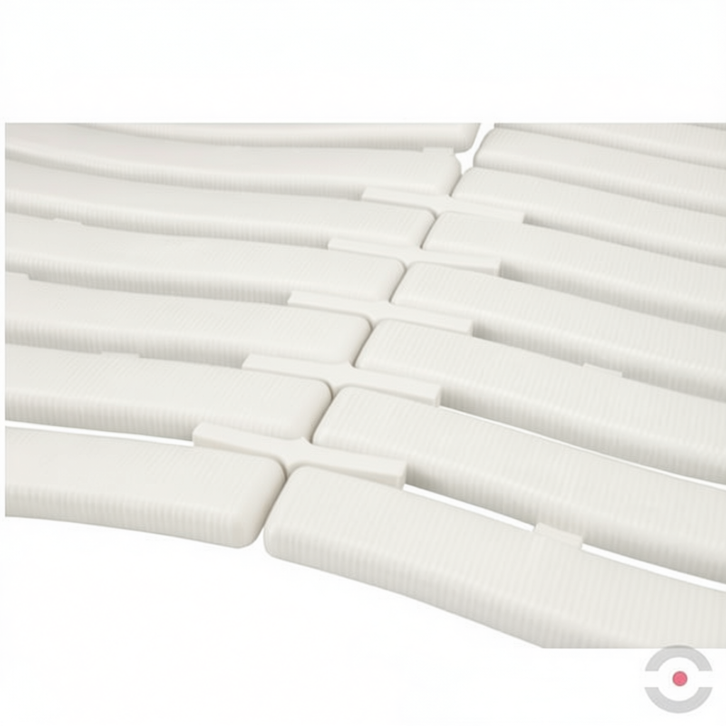 Łącznik do wykładzin higienicznych Soft-Step, 10 szt, obszar mokry, biały