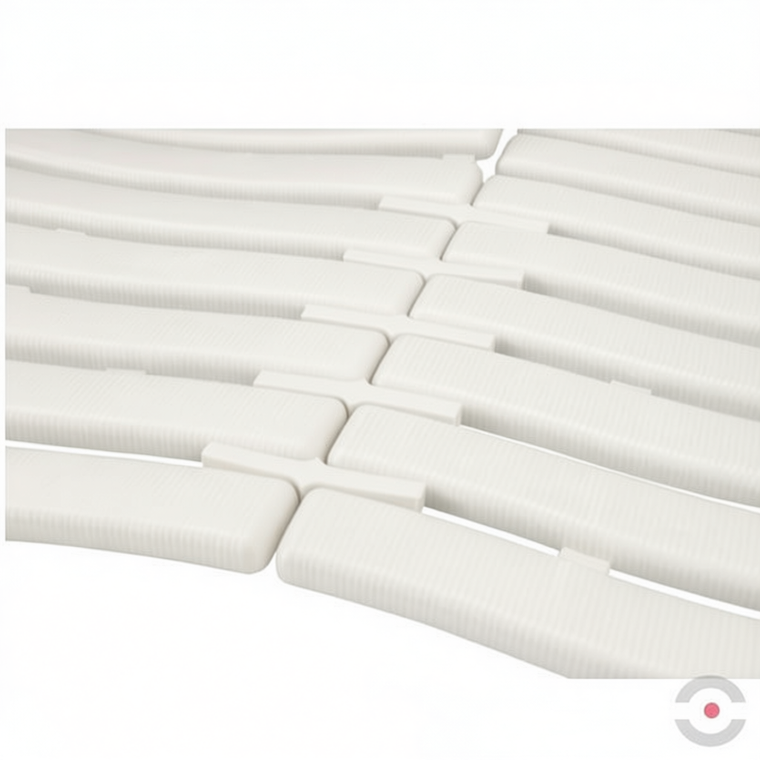 Łącznik do wykładzin higienicznych Soft-Step, 10 szt, obszar mokry, biały