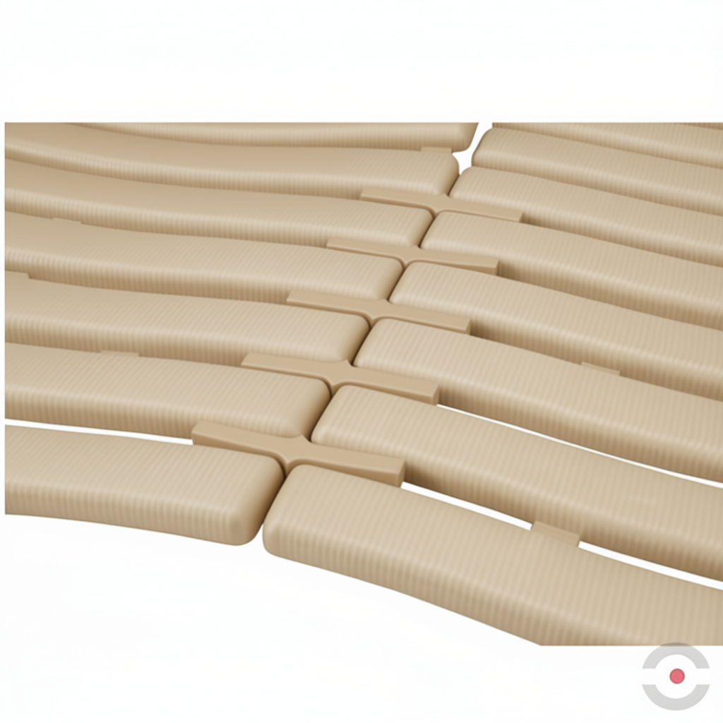 Łącznik do wykładzin higienicznych Soft-Step, 10 szt, obszar mokry, beżowy
