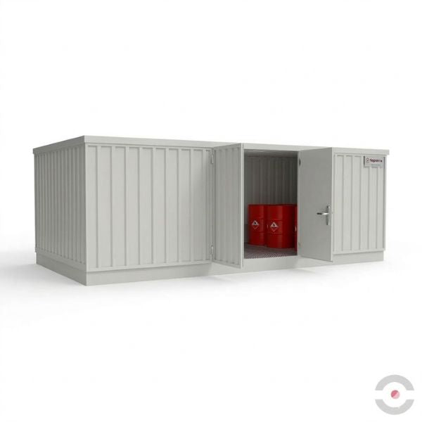 Magazyn chemiczny izolowany Topserw, SLT 6*3, S*G*W 6290*2970*2394 mm, jednomodułowy