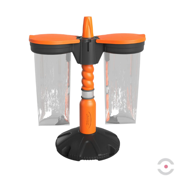 Uchwyt do worka na odpady, pomarańczowy