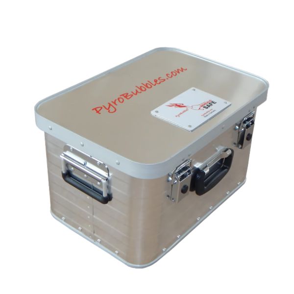 Pojemnik gaśniczy do rac i pirotechniki Topserw