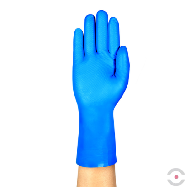 Rękawice przeciwchemiczne AlphaTec 37-310, Ansell, rozmiar 7, kolor niebieski