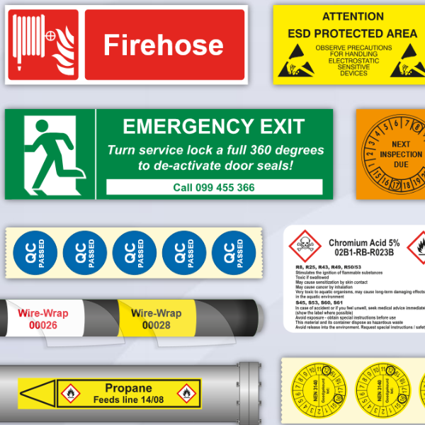 System do tworzenia przemysłowych etykiet i znaków SMS 430, szer. druku do 104 mm, rozdz. 300 dpi