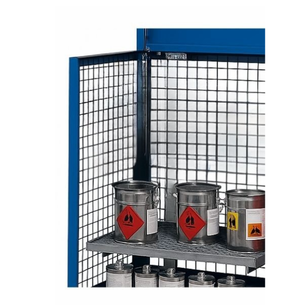 Półka kratowa (małe pojemniki) S*G 650*500 mm, 1 poziom