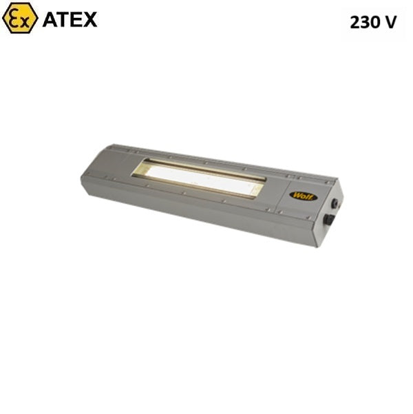 Lampa sufitowa Ex ATEX Topserw WOLF LMX2S-F-60, zasilanie 230 V, FFA, Zone 1, 21