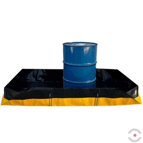 Wanna wychwytowa elastyczna Topserw 660 l, beczka 2*200 l, ECONOMY PE