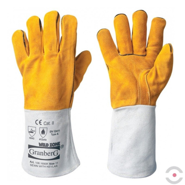Rękawice spawalnicze Weld Zone 106.1690K, Granberg, rozmiar 11