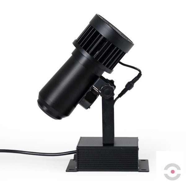 Projektor przemysłowy LED GOBO, 50W, optyka 18°, wewnętrzny, obrotowy, IP20