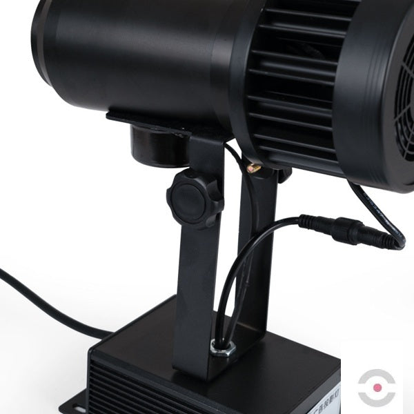 Projektor przemysłowy LED GOBO, 50W, optyka 18°, wewnętrzny, obrotowy, IP20