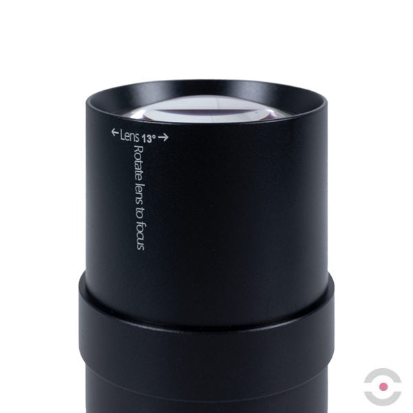 Projektor przemysłowy LED GOBO, 100W, optyka 13°, zewnętrzny, obrotowy, IP65