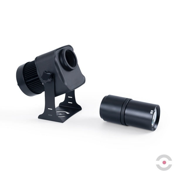 Projektor przemysłowy LED GOBO, 100W, optyka 9°, zewnętrzny, obrotowy, IP65