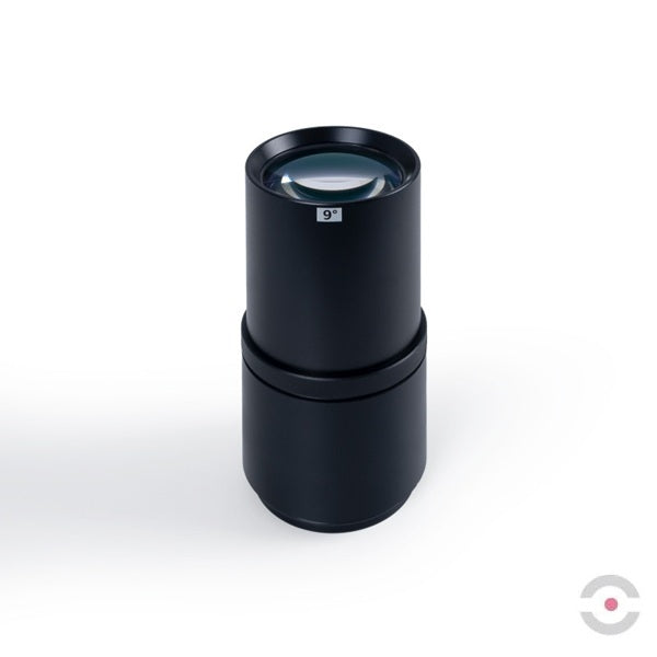 Projektor przemysłowy LED GOBO, 100W, optyka 9°, zewnętrzny, obrotowy, IP65