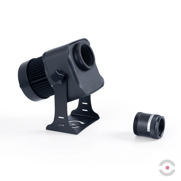 Projektor przemysłowy LED GOBO, 100W, optyka 30°, zewnętrzny, obrotowy, IP65