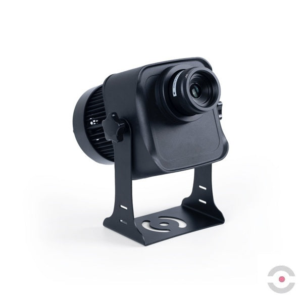 Projektor przemysłowy LED GOBO, 100W, optyka 30°, zewnętrzny, obrotowy, IP65