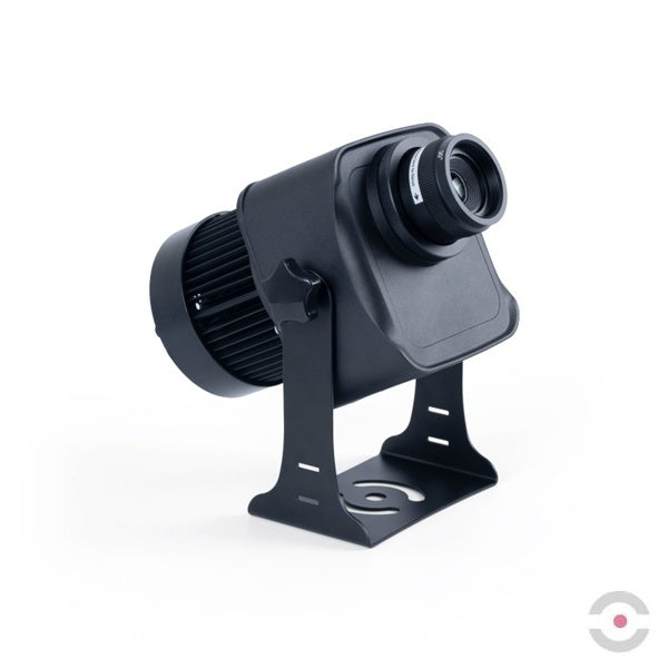 Projektor przemysłowy LED GOBO, 100W, optyka 30°, zewnętrzny, obrotowy, IP65