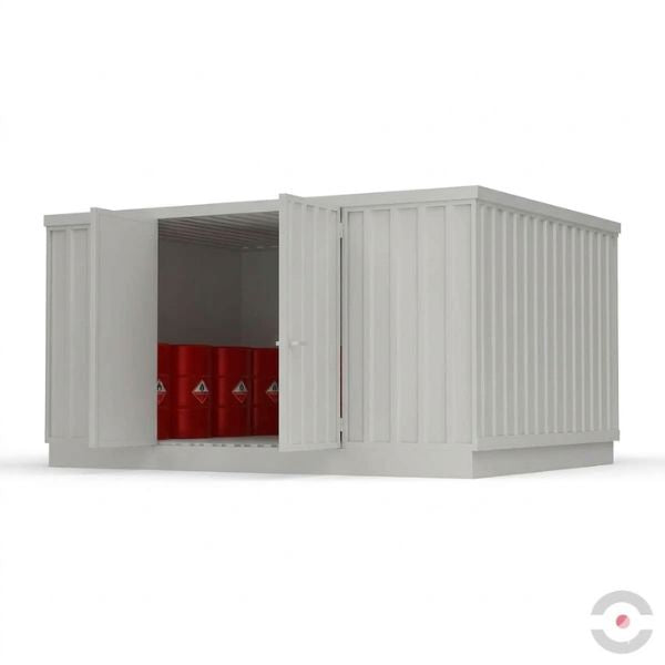 Magazyn chemiczny izolowany Topserw SLT 4*3, S*G*W 4075*2875*2400 mm