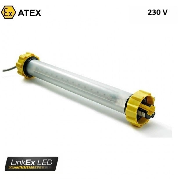 Oprawa oświetleniowa Ex ATEX Topserw WOLF LX-400SHA, zasilanie 230 V, kabel 5 m, wtyk/gniazdo, 360°, Zone ‘1’, ‘21’