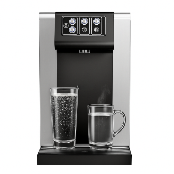 Dystrybutor wody pitnej Zdrojownia BLUSoda Hot 45 Fizz, woda gazowana, gorąca, chłodzona