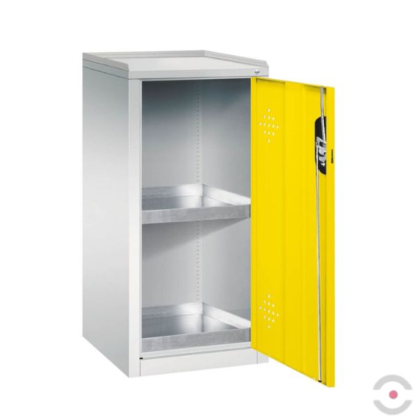 Szafa zabezpieczająca (trujące) Topserw BENCH S, 1-drzwiowa, CLA żółte, CP