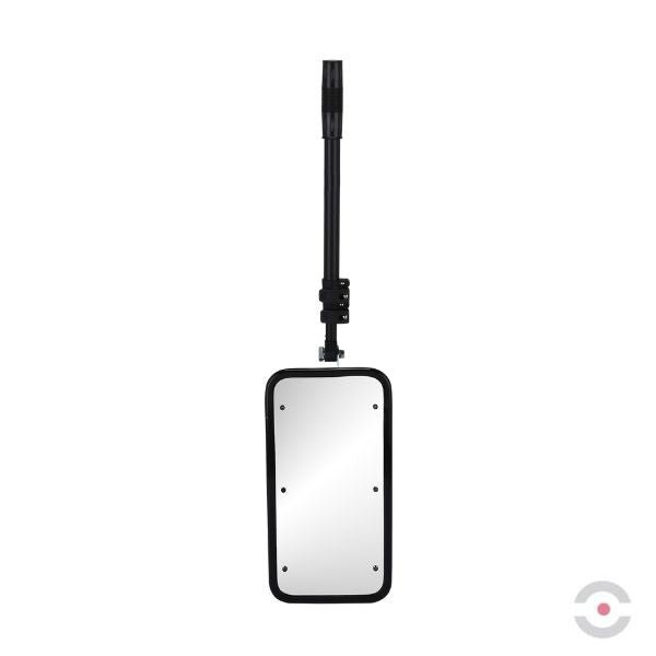 Lustro inspekcyjne Dancop, SPEXI, akryl, prostokątne 20*40 cm, kółka, LED