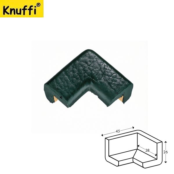 Narożnik ochronny blatu Knuffi, typ E2D, 2 wymiarowy, zielony