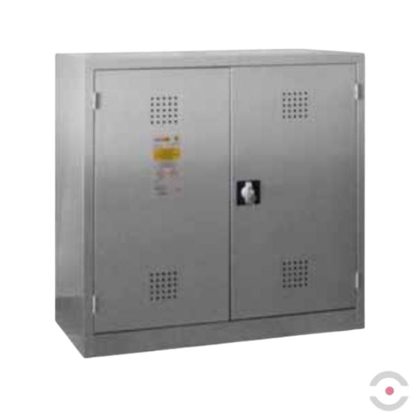 Szafa zabezpieczająca (trujące) Topserw BENCH L, 1 półka (taca), wanna, stal nierdzewna, 1*drzwi dwuskrzydłowe