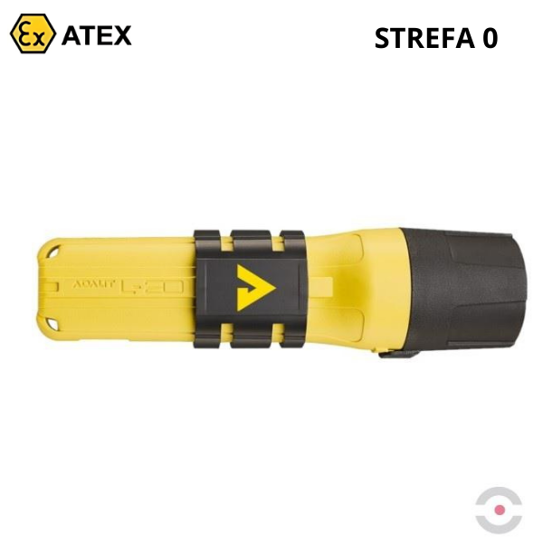Latarka Ex ATEX Topserw ADALIT L-20 bateryjna, na hełm/kask, 1*LED, Zone ‘0’