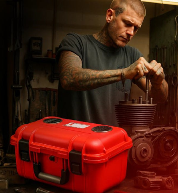 Walizka przeciwpożarowa Topserw, 40 l, polipropylen, wypełniacz PyroBubbles